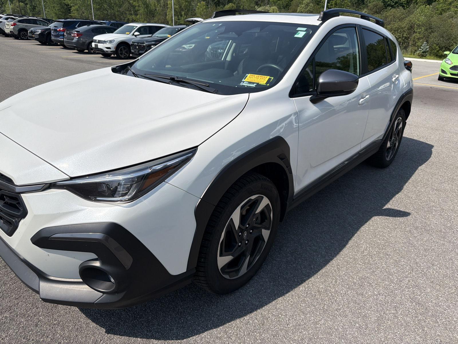 Used 2024 Crystal White Pearl Subaru Limited image 3