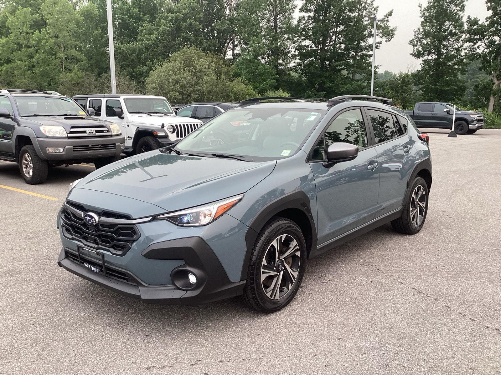 Used 2024 Offshore Blue Metallic Subaru Premium image 3