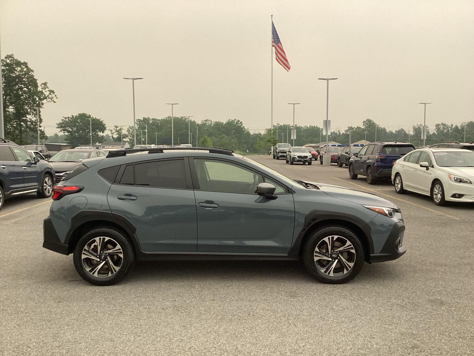 Used 2024 Offshore Blue Metallic Subaru Premium image 8