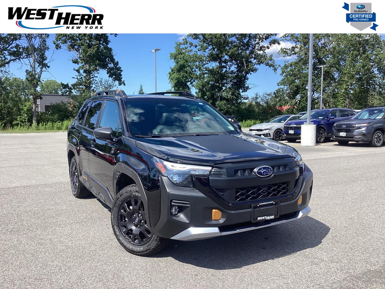 Crystal Black Silica 2026 Subaru Forester SUV / Crossover All-Wheel Drive Continuously Variable Transmission