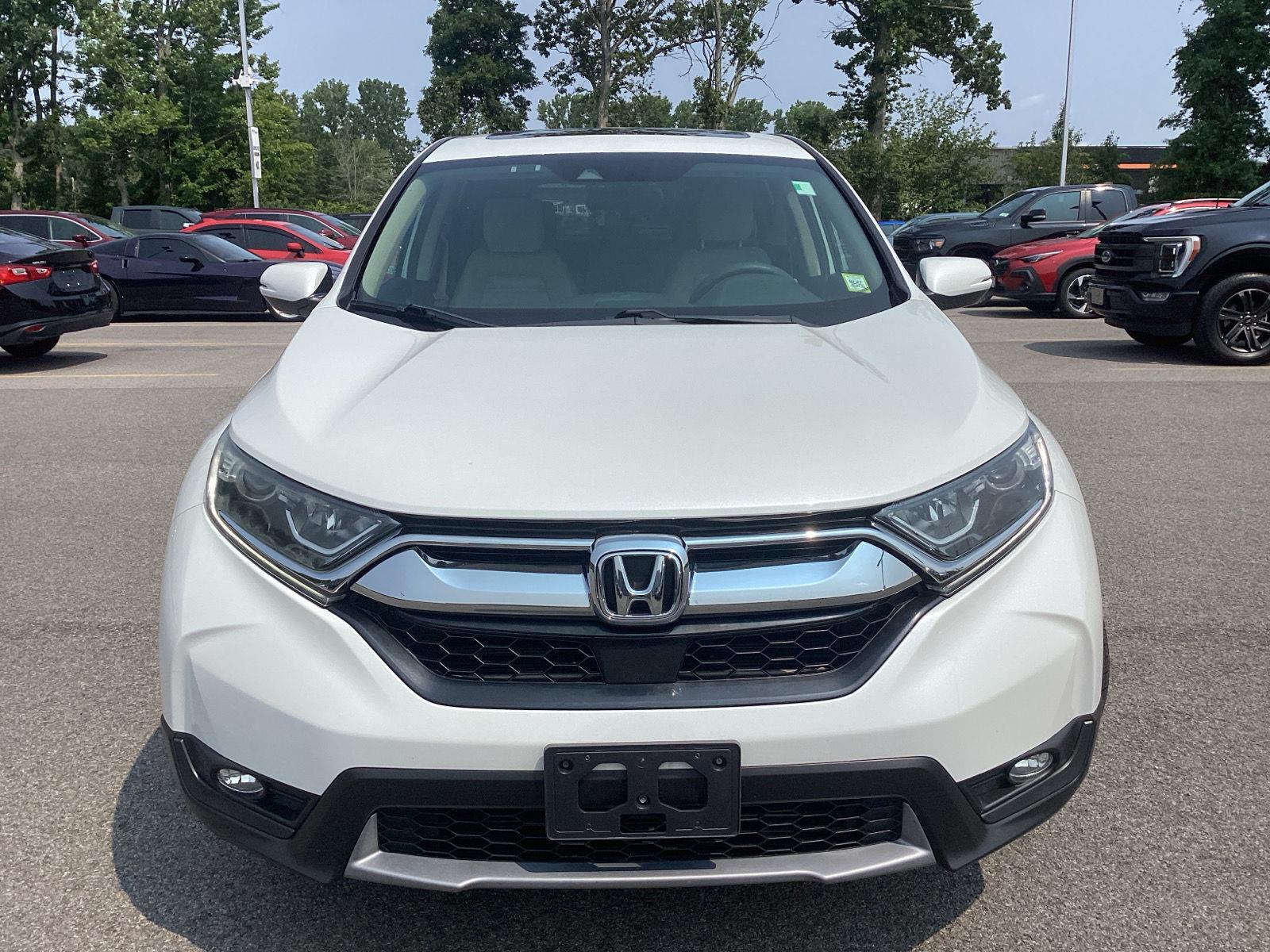 Used 2019 Platinum White Pearl Honda EX image 2