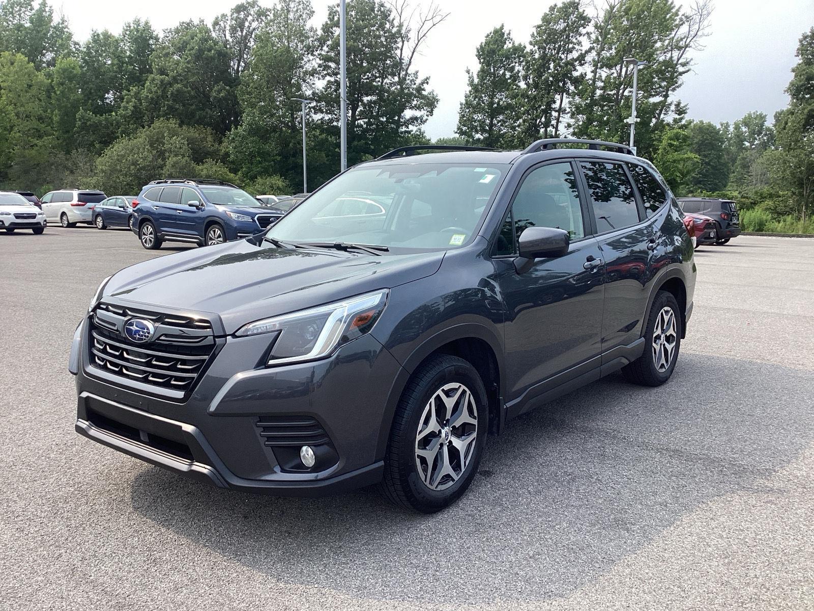 Certified Used 2022 Magnetite Gray Metallic Subaru Premium image 3