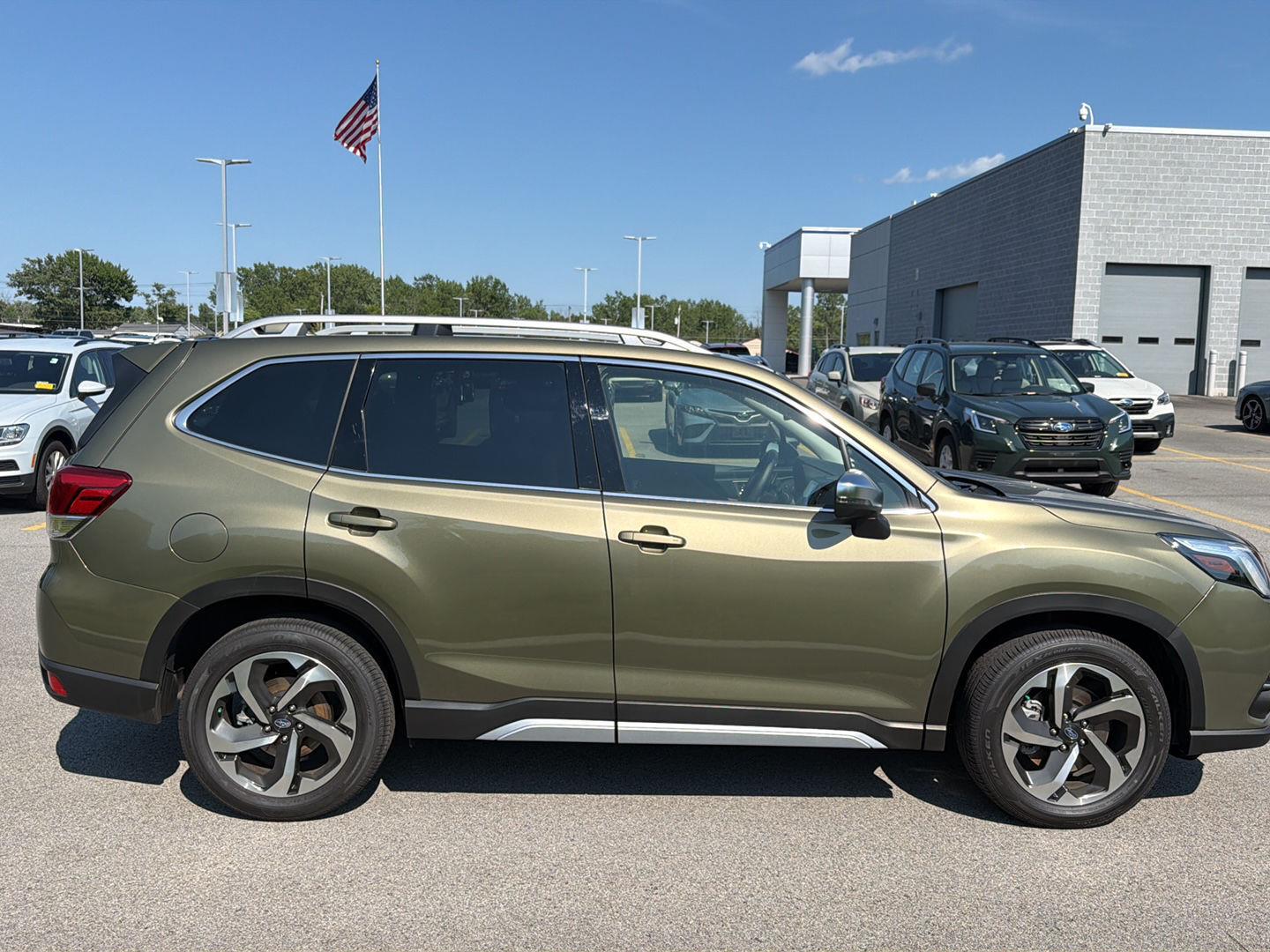 Certified Used 2023 Autumn Green Metallic Subaru Touring image 3