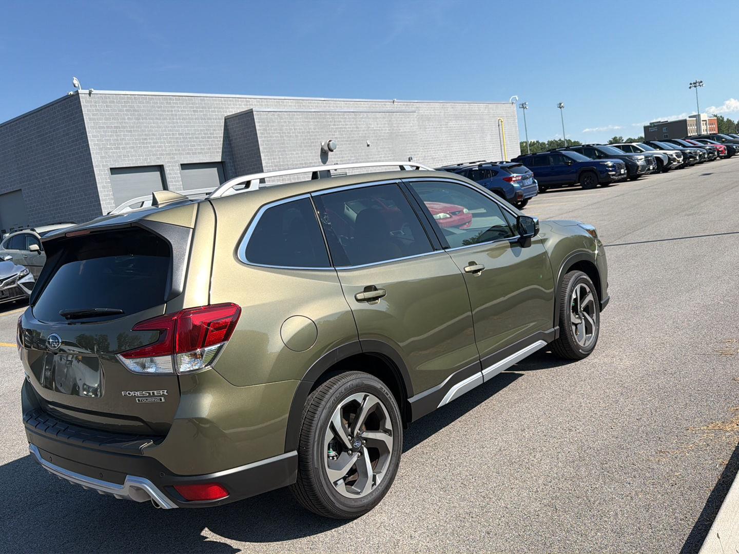 Certified Used 2023 Autumn Green Metallic Subaru Touring image 4
