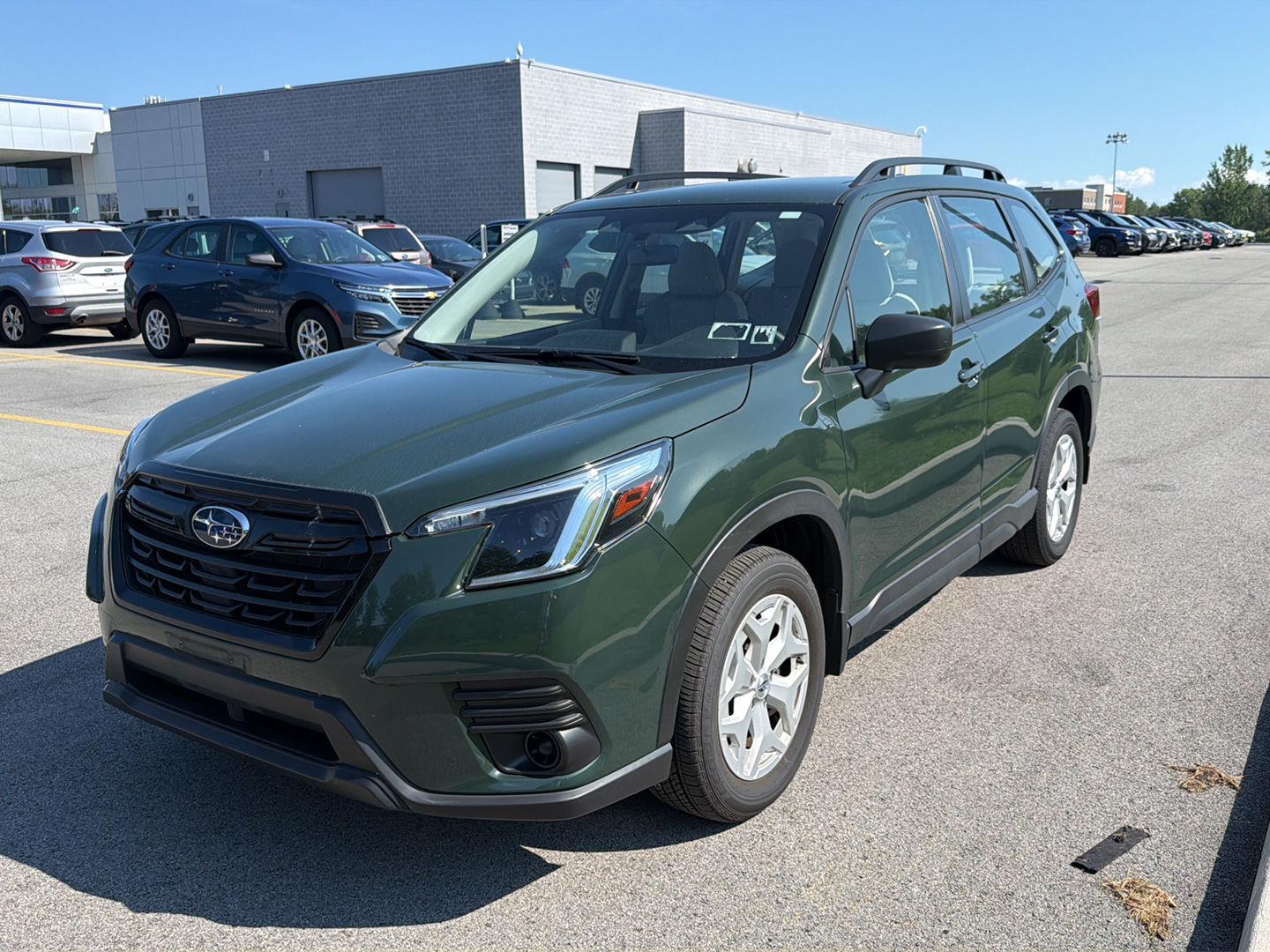 Certified Used 2023 Cascade Green Silica Subaru Base image 8
