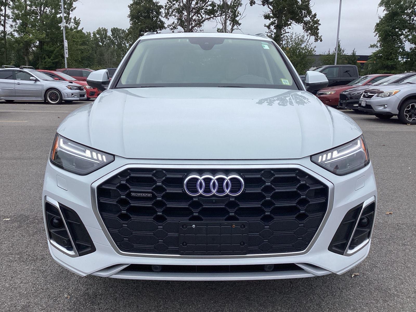 Used 2024 Glacier White Metallic Audi S line Prestige image 2