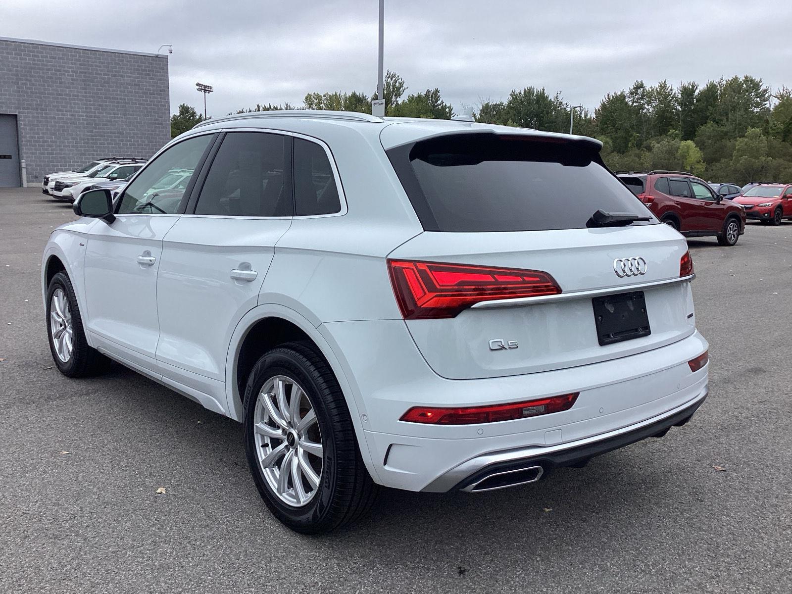 Used 2024 Glacier White Metallic Audi S line Prestige image 5