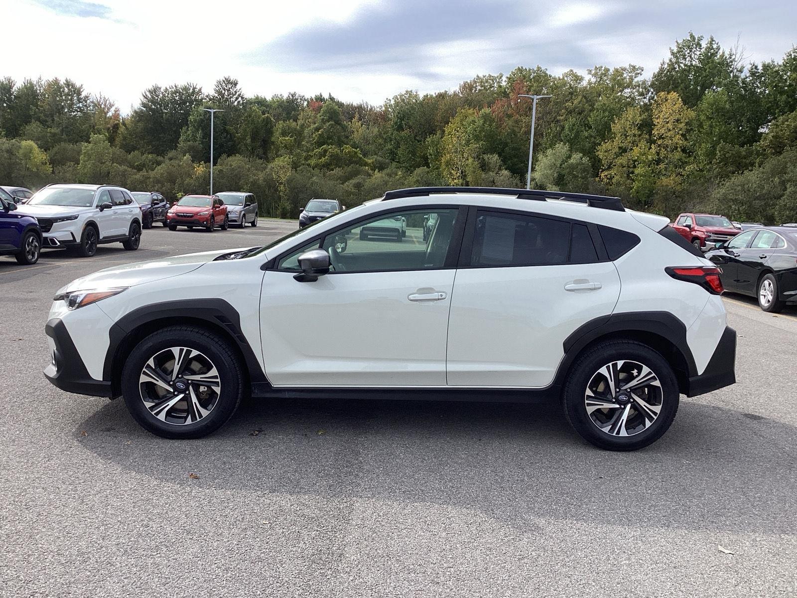 Certified Used 2024 Crystal White Pearl Subaru Premium image 4