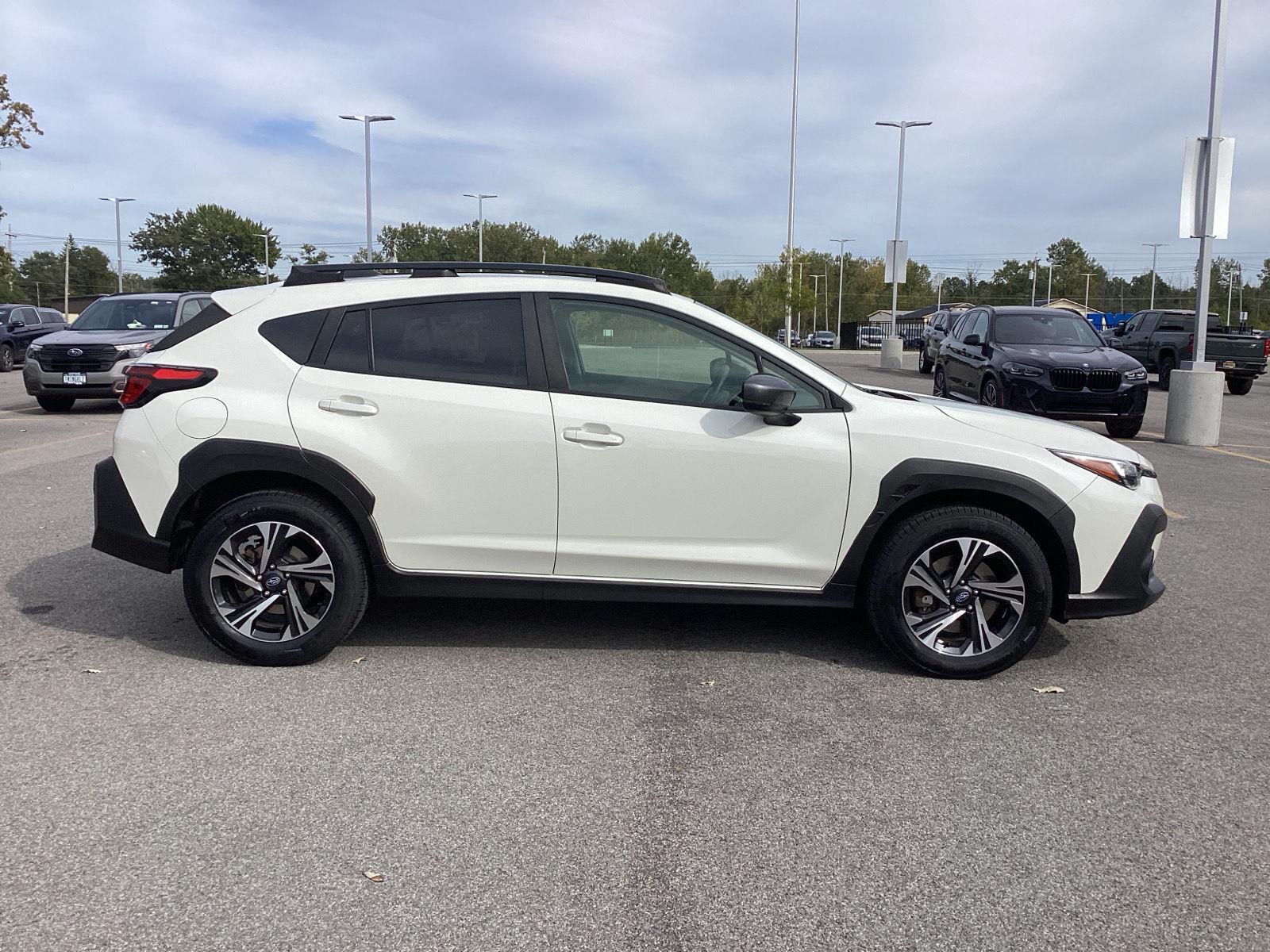 Certified Used 2024 Crystal White Pearl Subaru Premium image 9