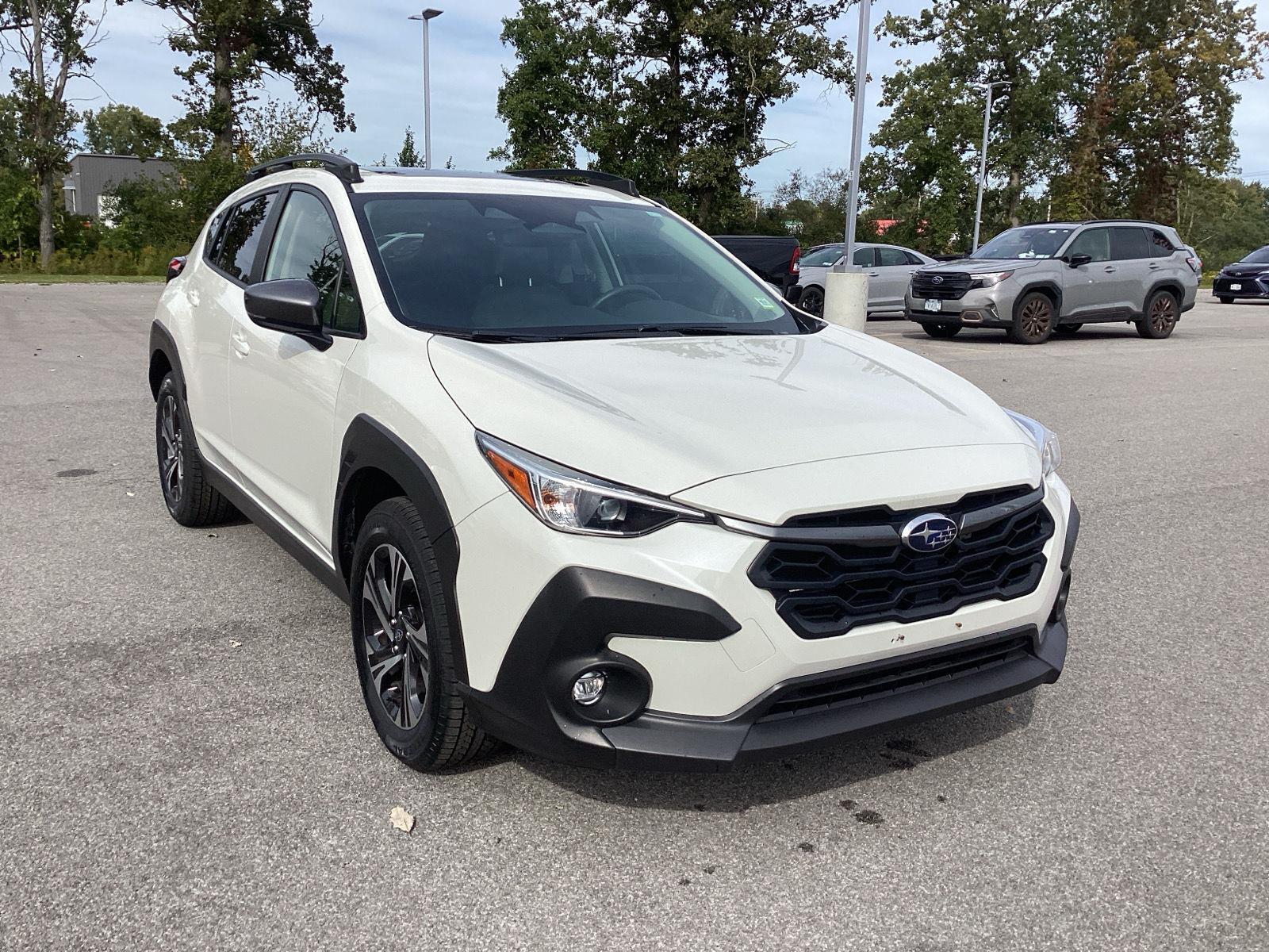 Certified Used 2024 Crystal White Pearl Subaru Premium image 10