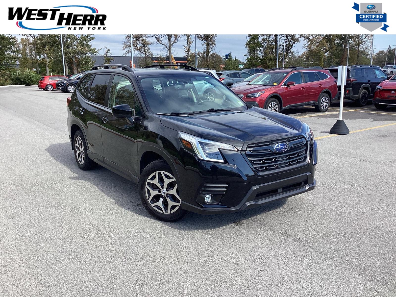 Crystal Black Silica 2024 Subaru Forester SUV / Crossover All-Wheel Drive Continuously Variable Transmission