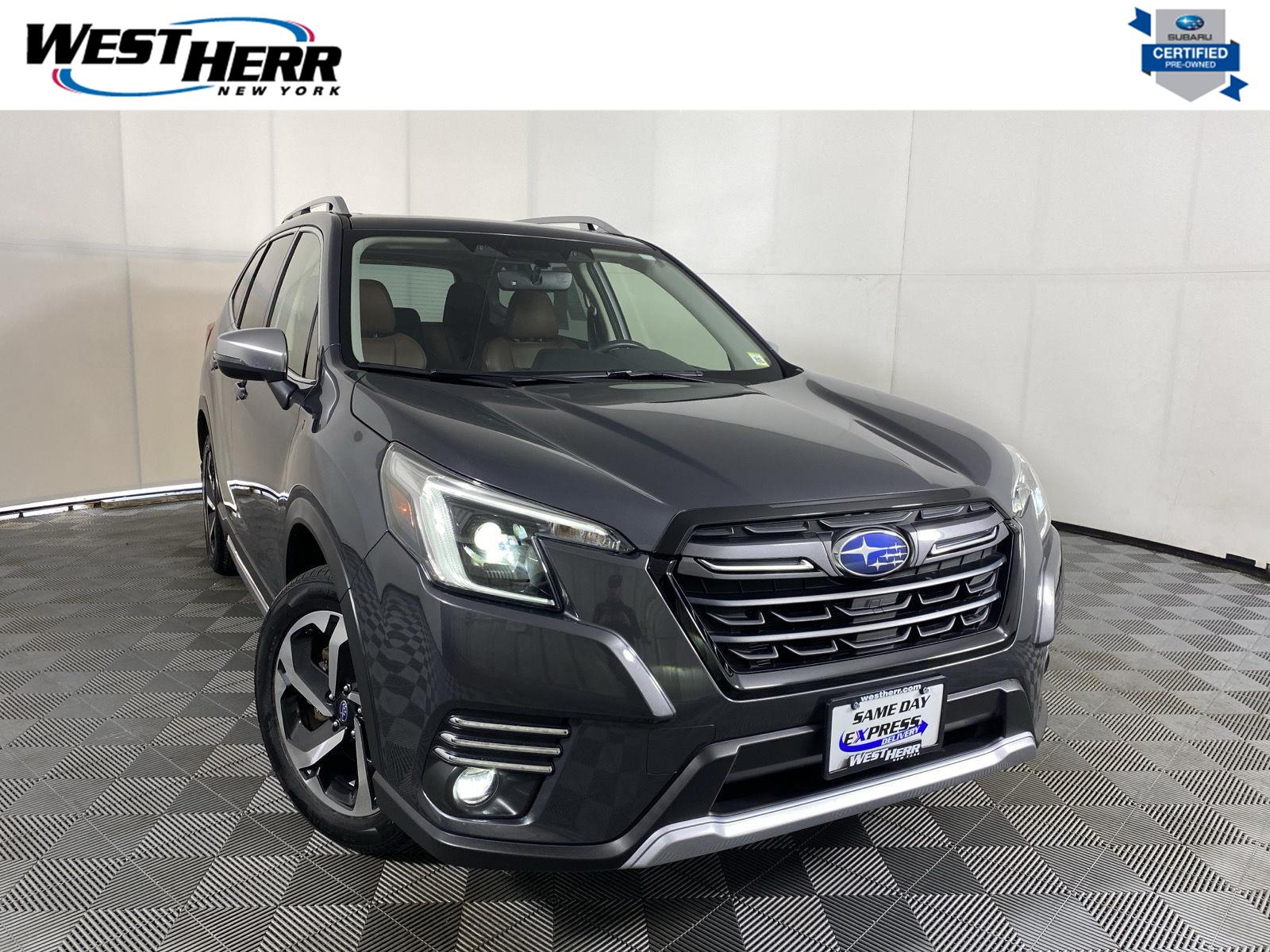 Magnetite Gray Metallic 2023 Subaru Forester SUV / Crossover All-Wheel Drive Continuously Variable Transmission
