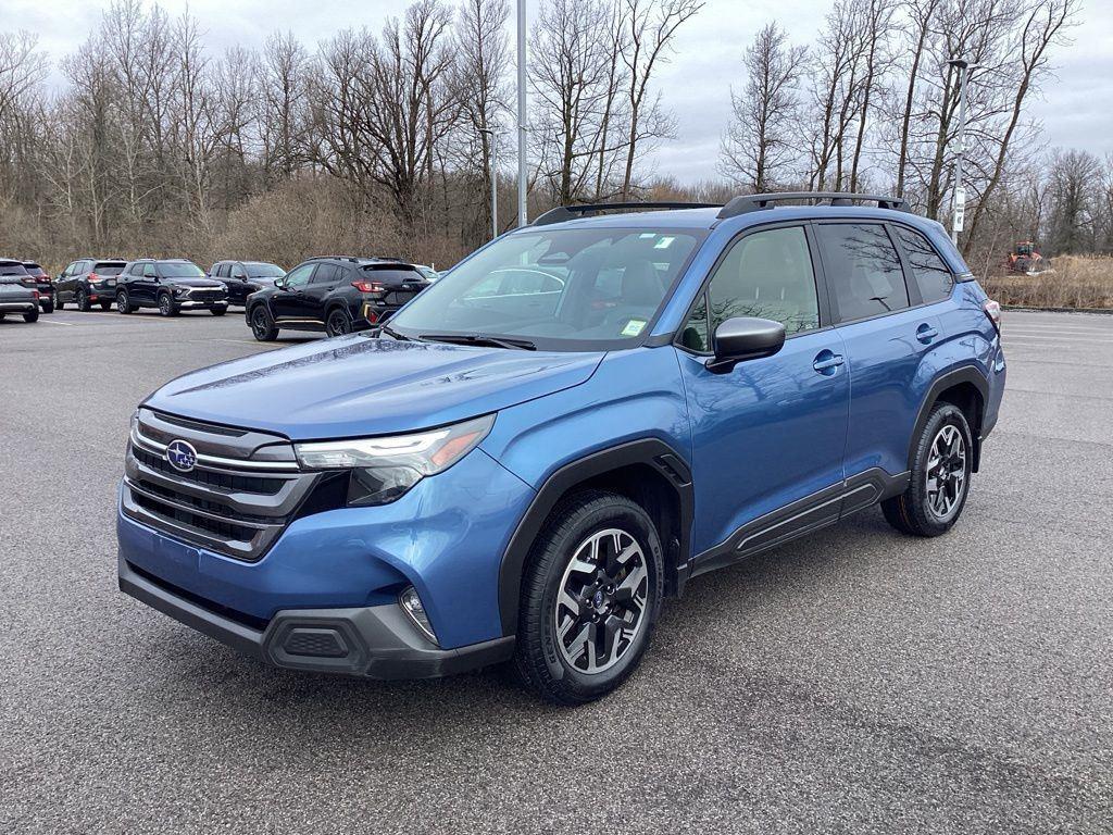 Certified Used 2025 Horizon Blue Subaru Premium image 3