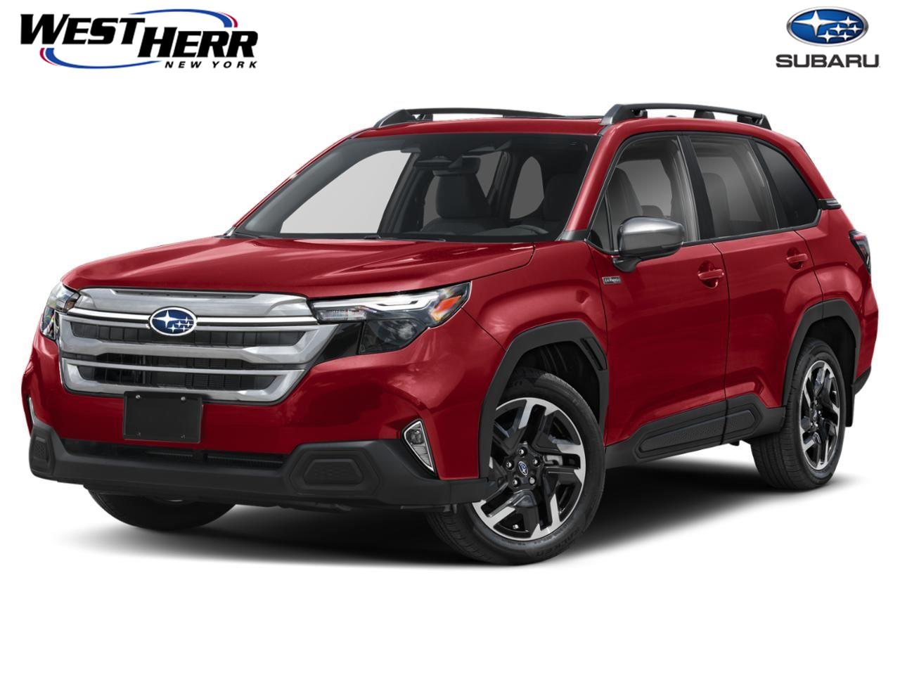 Red 2026 Subaru Forester Hybrid Premium AWD SUV / Crossover All-Wheel Drive Continuously Variable Transmission