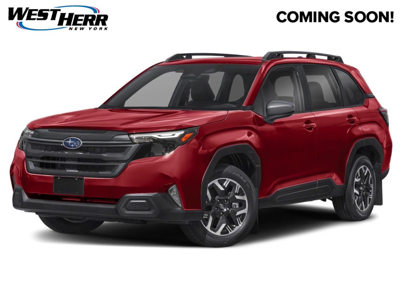 Crimson Red Pearl 2026 Subaru Forester SUV / Crossover All-Wheel Drive Continuously Variable Transmission