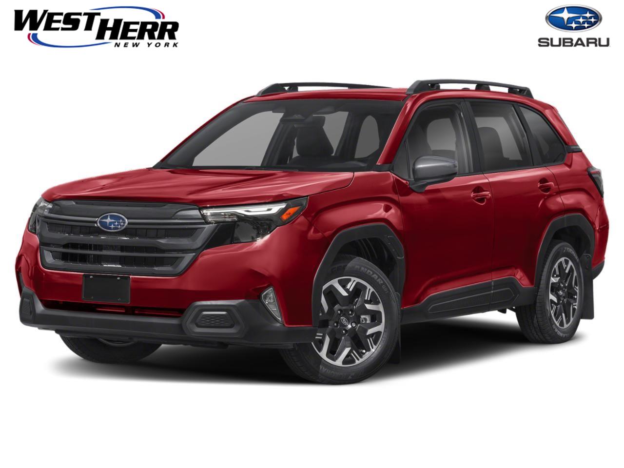 Crimson Red Pearl 2026 Subaru Forester SUV / Crossover All-Wheel Drive Continuously Variable Transmission