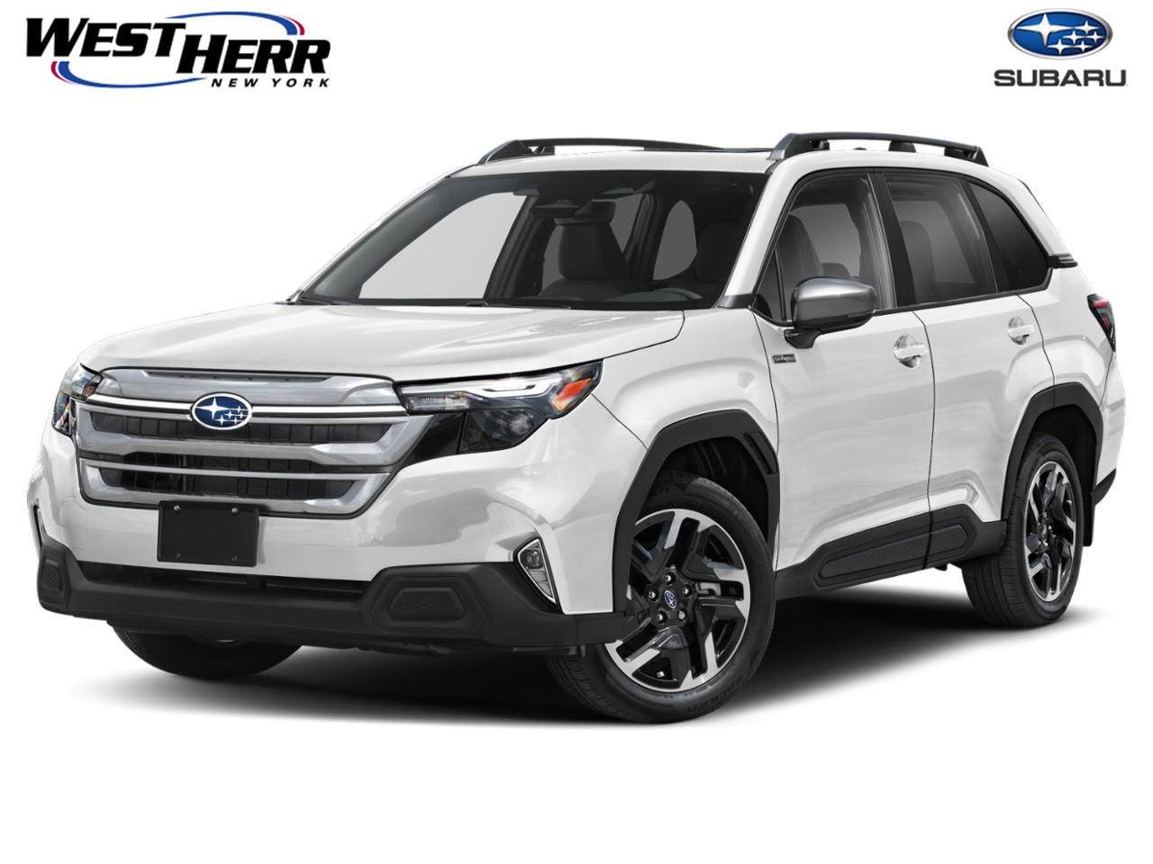 Crystal White Pearl 2026 Subaru Forester Hybrid SUV / Crossover All-Wheel Drive Continuously Variable Transmission