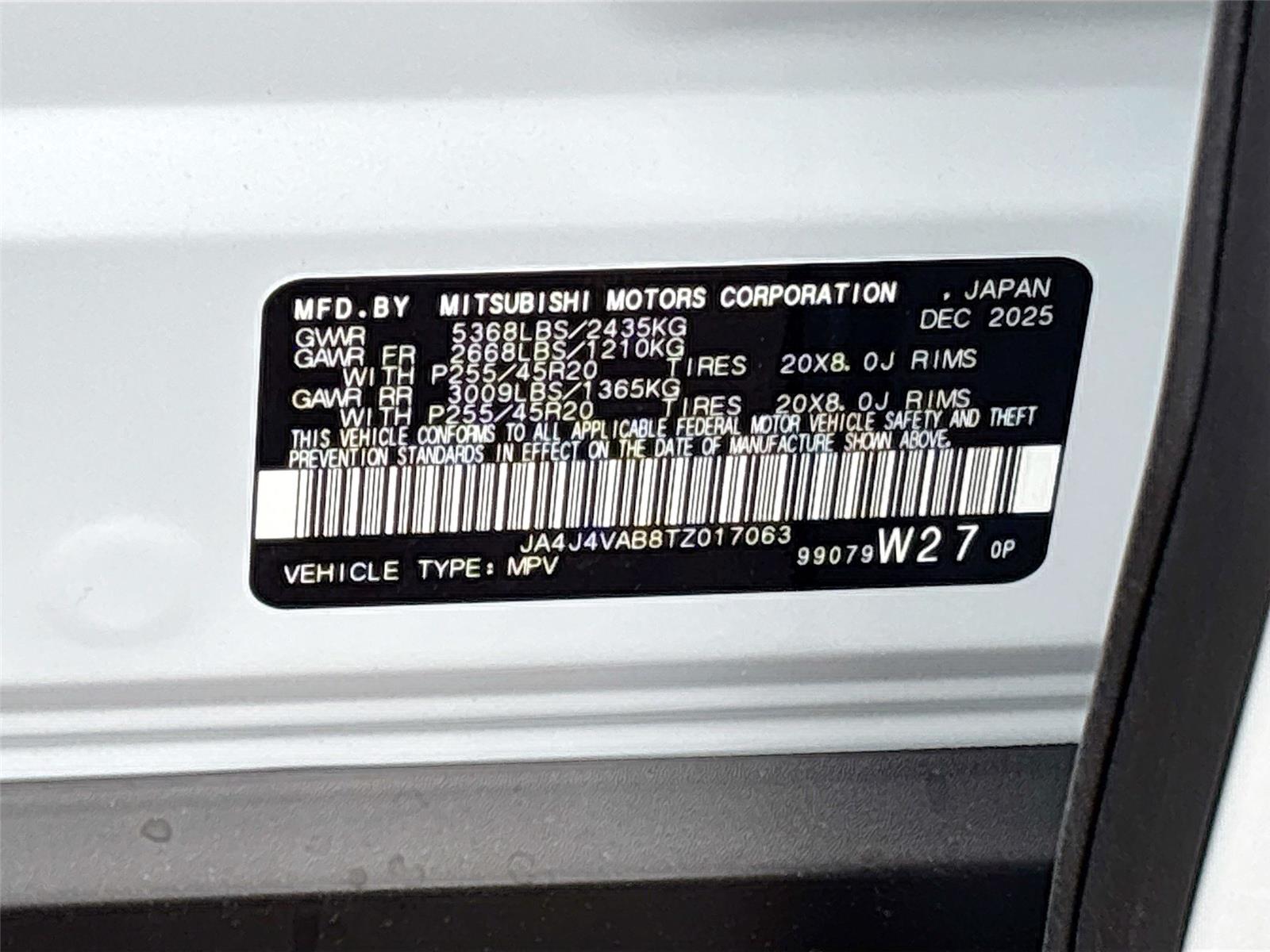 2026 Mitsubishi Outlander SE