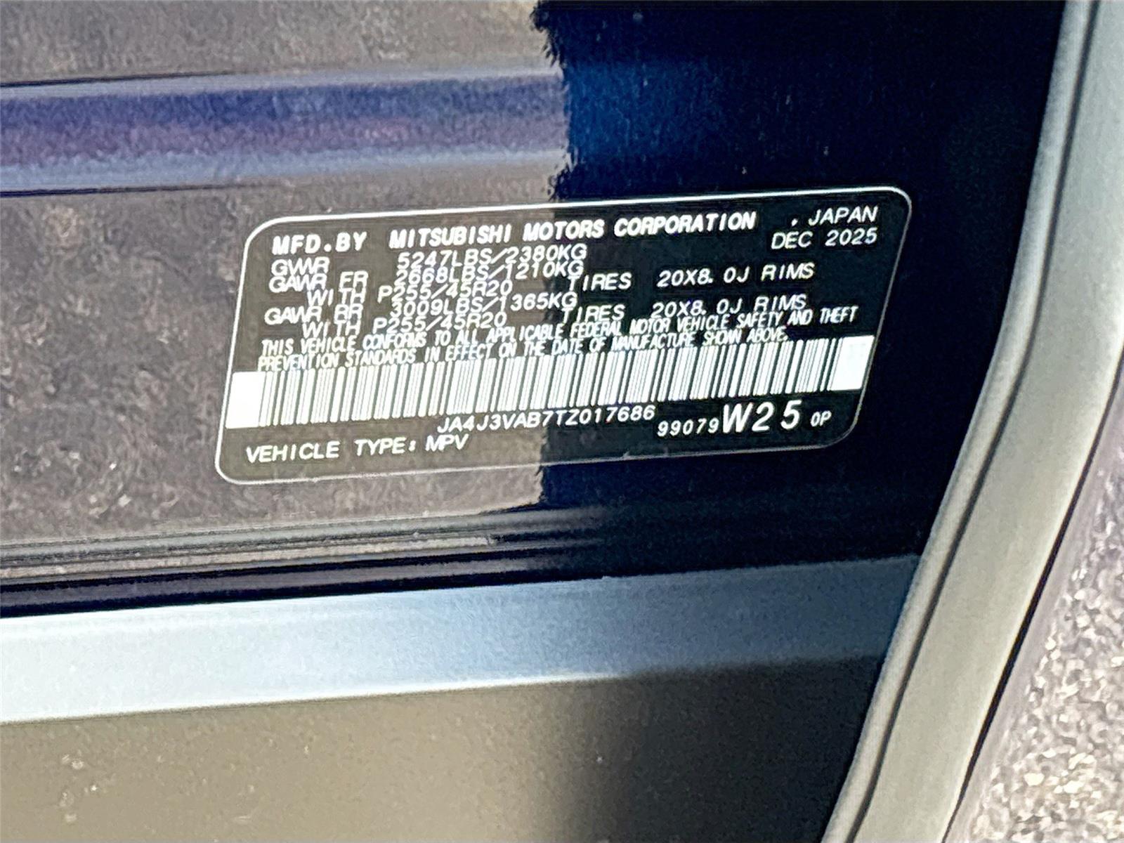 2026 Mitsubishi Outlander SE