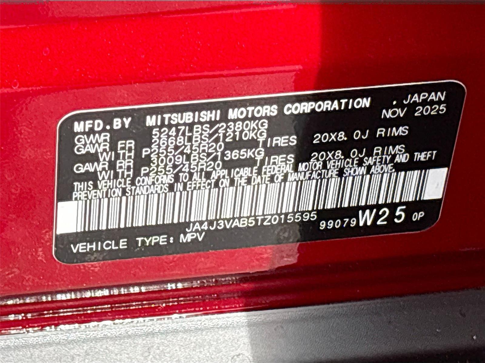 2026 Mitsubishi Outlander SE