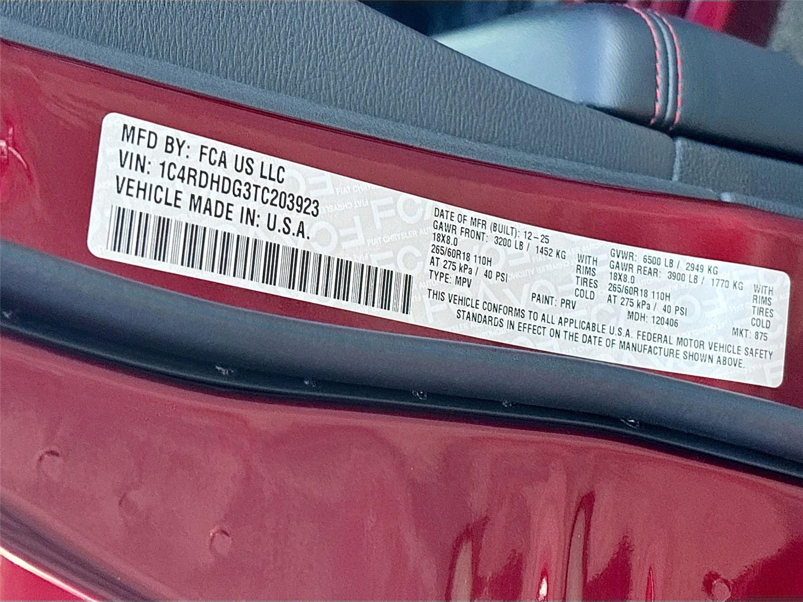 2026 Dodge Durango GT