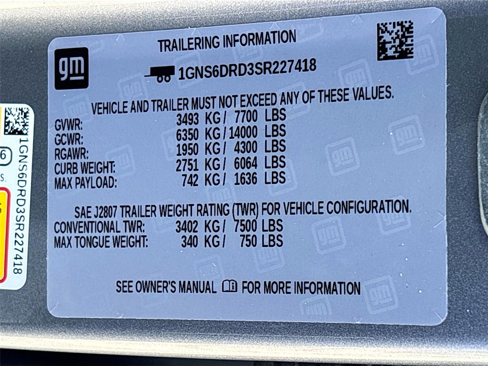 2025 Chevrolet Suburban Z71