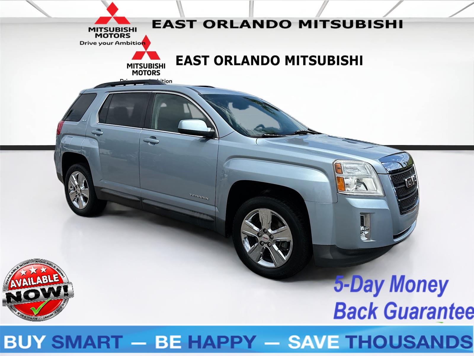 Silver Sky Metallic 2015 GMC Terrain SUV / Crossover Front-Wheel Drive 6-Speed Automatic