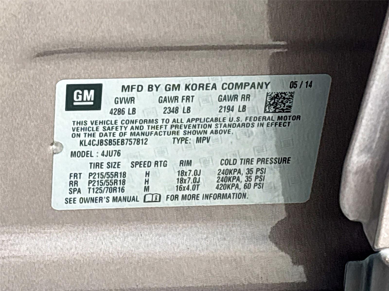 2014 Buick Encore Convenience
