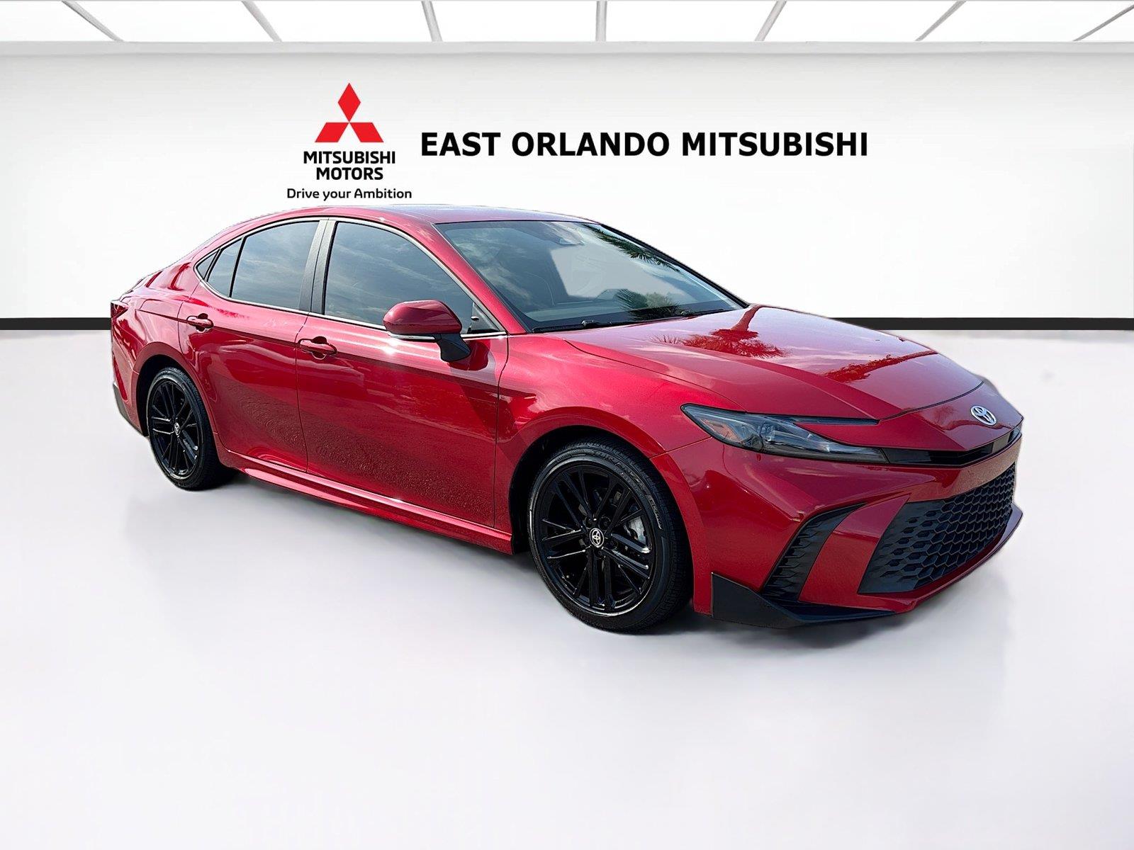 Supersonic Red 2025 Toyota Camry Sedan Front-Wheel Drive Continuously Variable Transmission