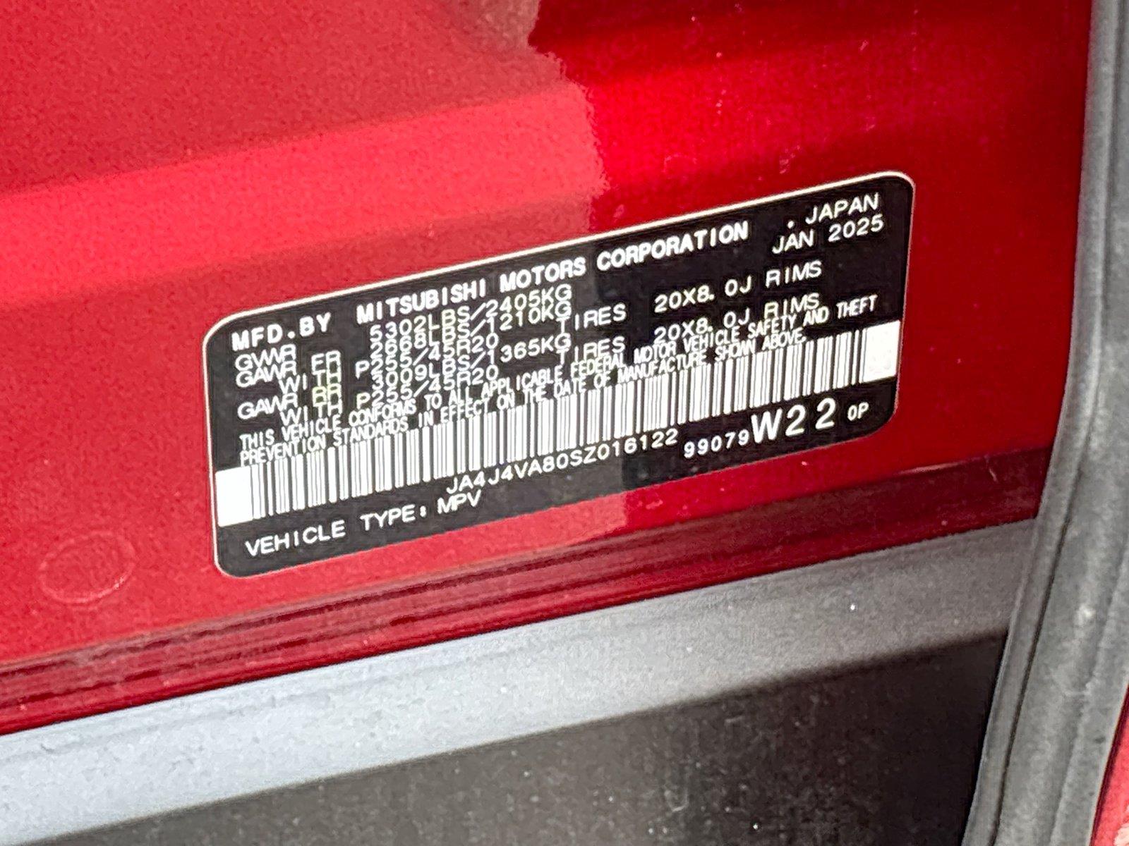 2025 Mitsubishi Outlander SE