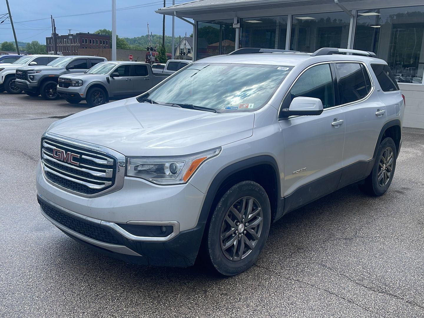 Quicksilver Metallic 2019 GMC Acadia SLT-1 FWD SUV / Crossover Front-Wheel Drive 6-Speed Automatic