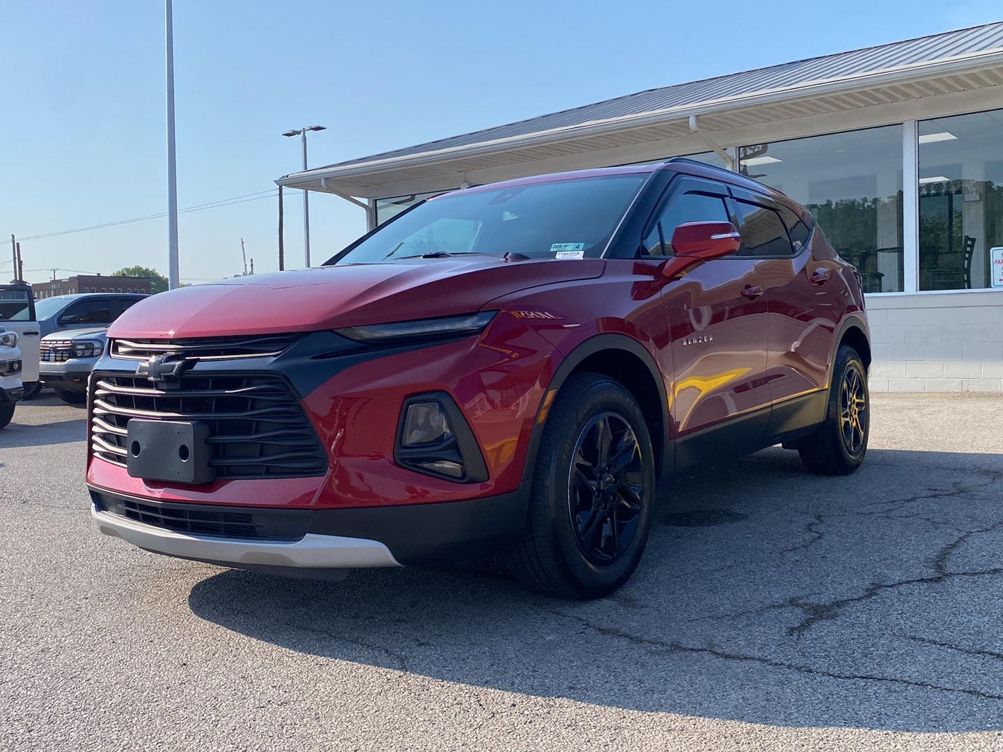Cherry Red Tintcoat 2021 Chevrolet Blazer 2LT AWD SUV / Crossover All-Wheel Drive 9-Speed Automatic