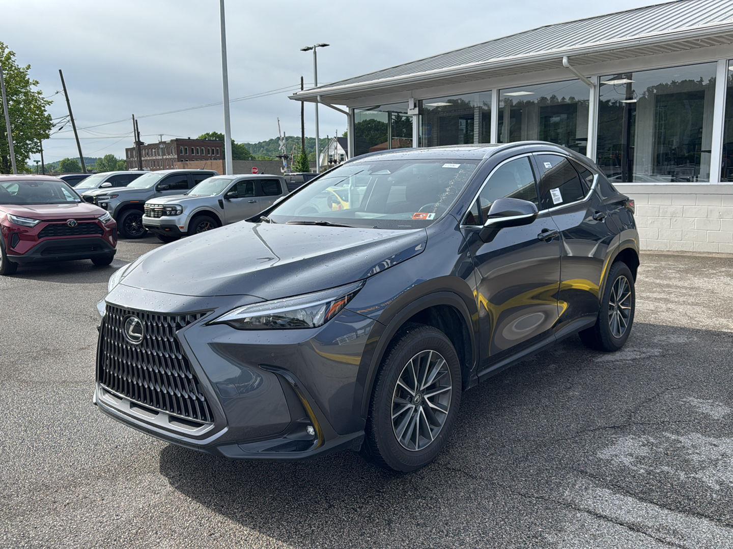 Cloudburst Gray 2025 Lexus NX Hybrid 350h Premium AWD SUV / Crossover All-Wheel Drive Continuously Variable Transmission