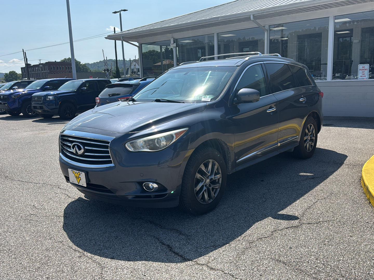Diamond Slate 2013 INFINITI JX35 SUV / Crossover All-Wheel Drive Continuously Variable Transmission