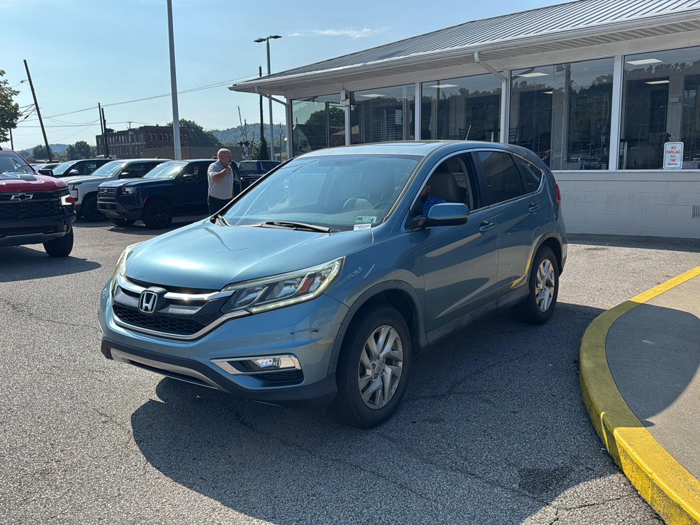 Green 2016 Honda CR-V SUV / Crossover All-Wheel Drive Continuously Variable Transmission