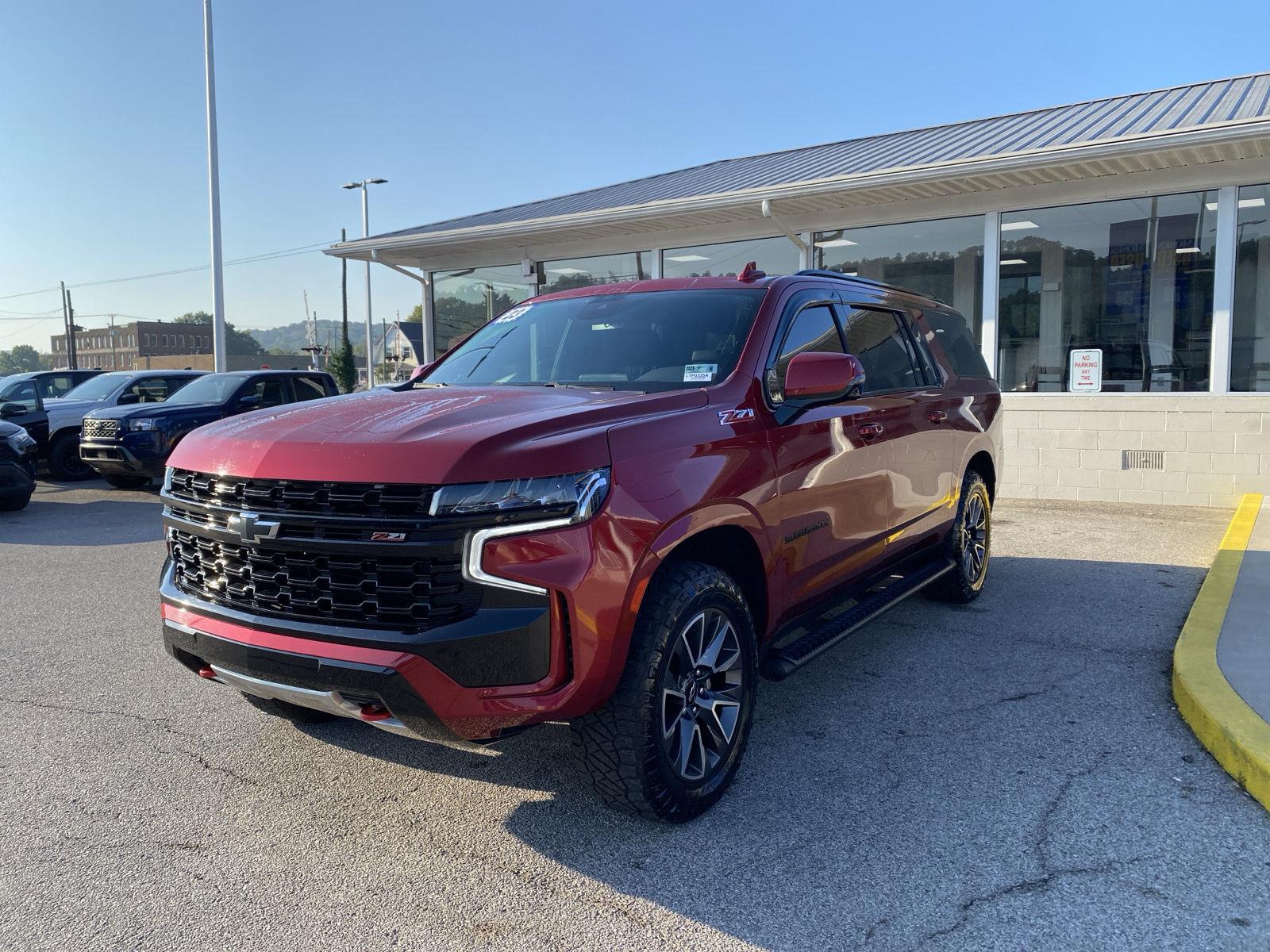 Radiant Red Tintcoat 2023 Chevrolet Suburban SUV / Crossover Four-Wheel Drive Automatic
