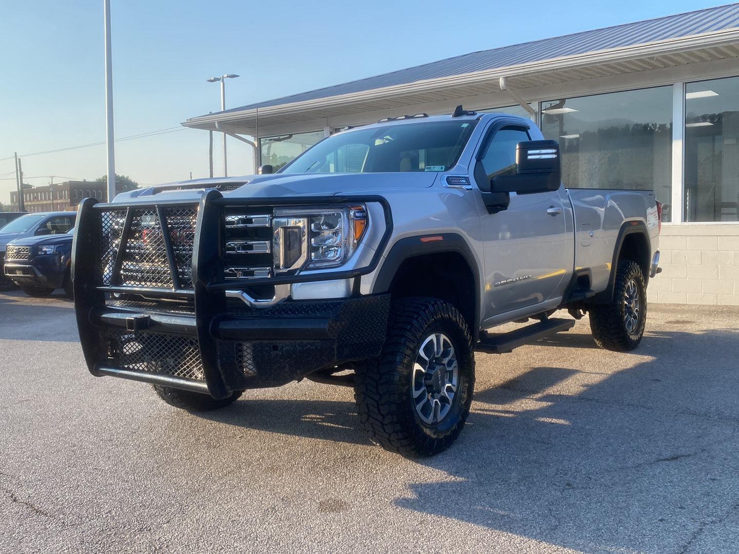 Quicksilver Metallic 2022 GMC Sierra 2500HD Pickup Truck Four-Wheel Drive 6-Speed Automatic
