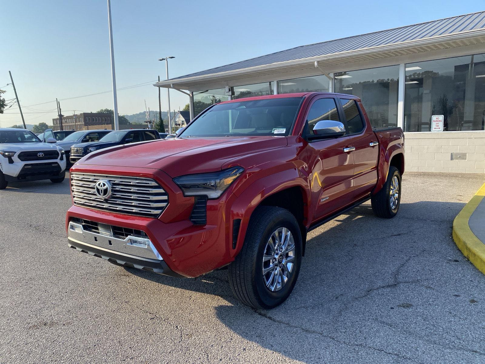Supersonic Red 2025 Toyota Tacoma Pickup Truck Four-Wheel Drive 8-Speed Automatic