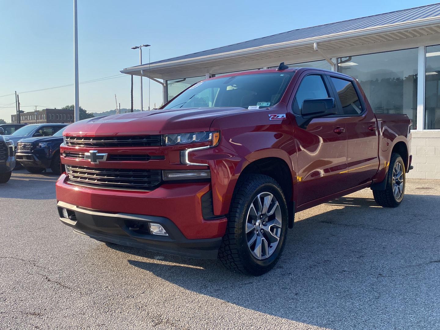 Cherry Red Tintcoat 2022 Chevrolet Silverado 1500 Pickup Truck Four-Wheel Drive 8-Speed Automatic