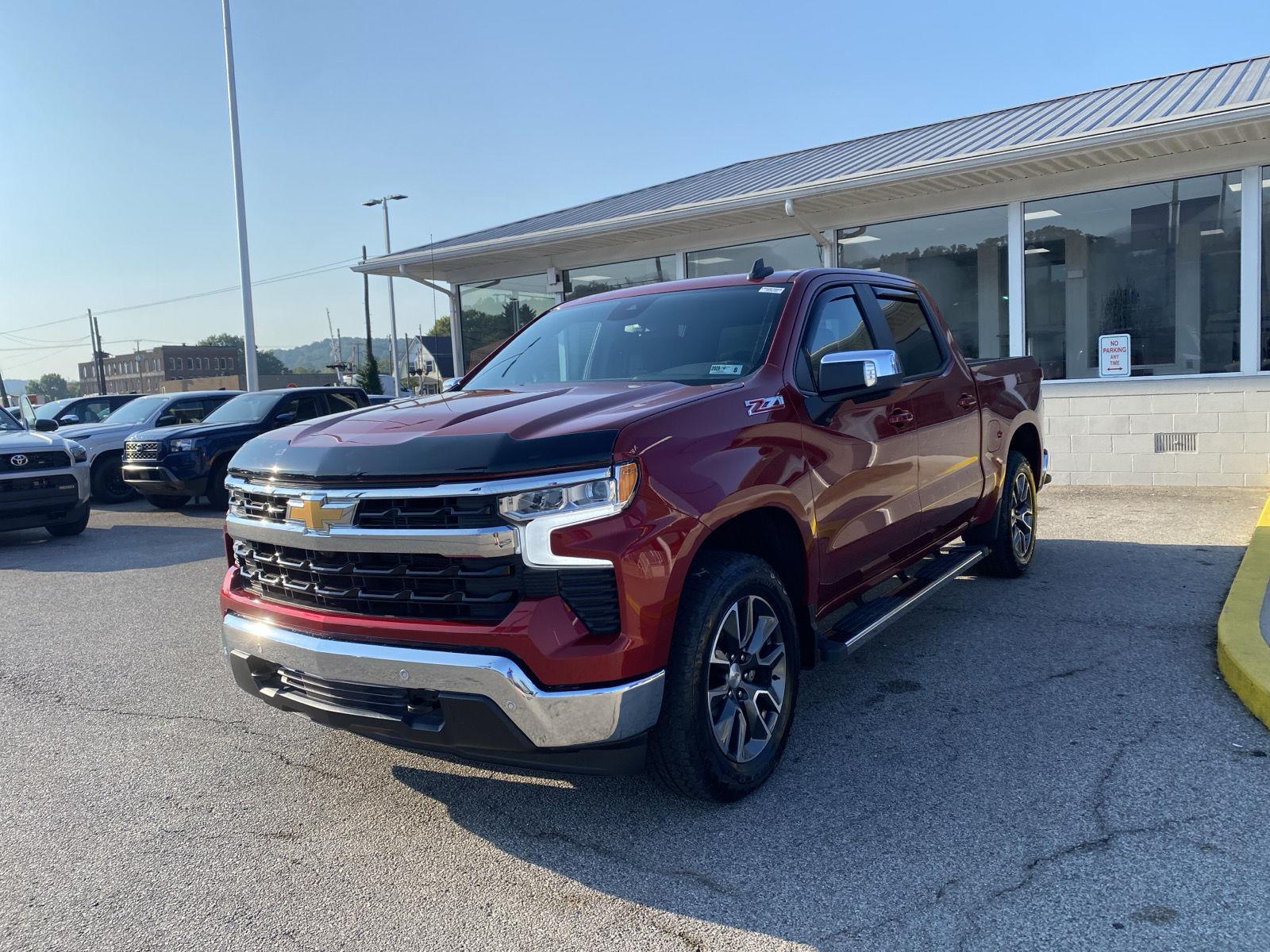 Radiant Red Tintcoat 2024 Chevrolet Silverado 1500 Pickup Truck Four-Wheel Drive Automatic