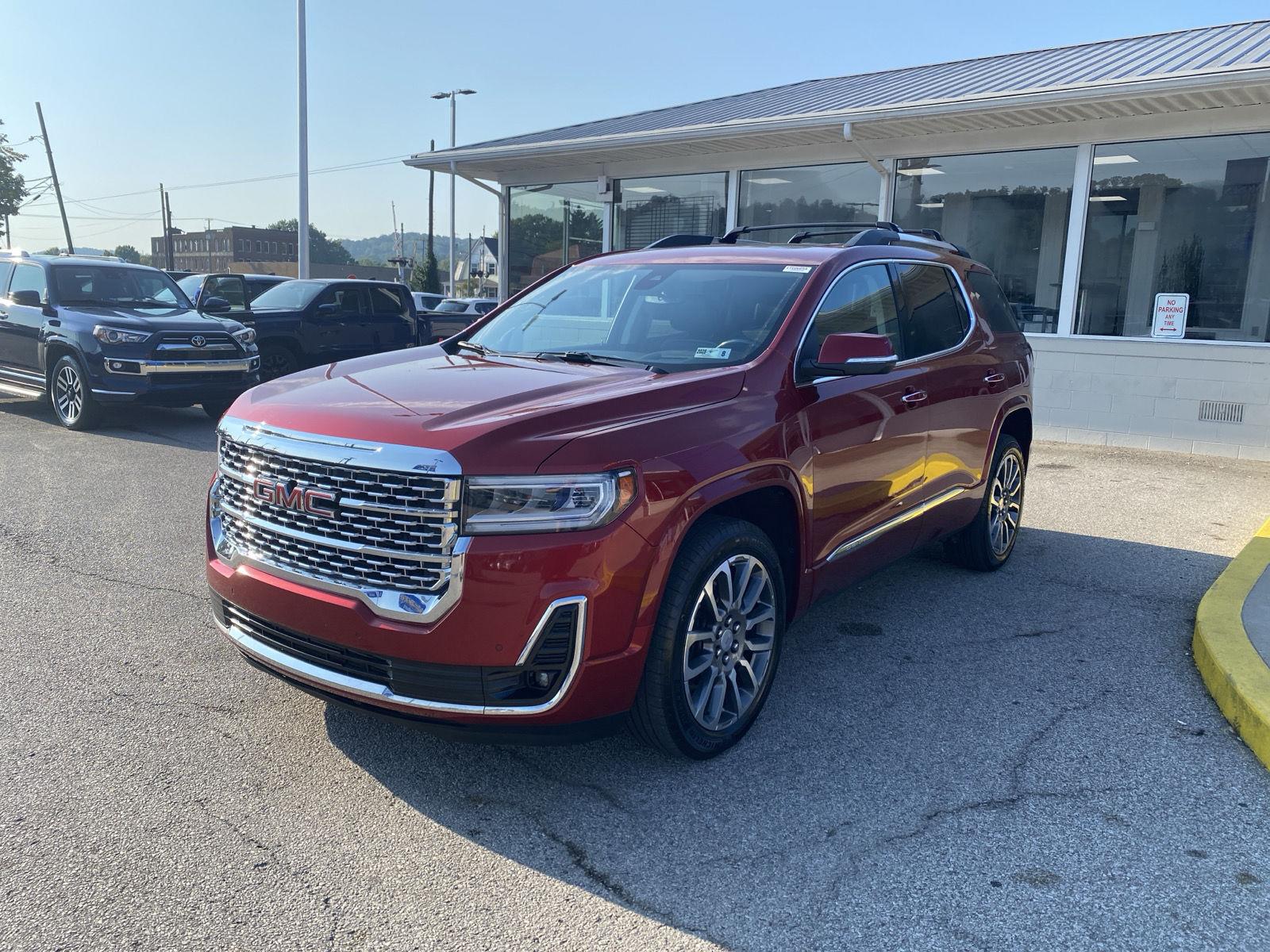 Cayenne Red Tintcoat 2021 GMC Acadia SUV / Crossover Four-Wheel Drive 9-Speed Automatic
