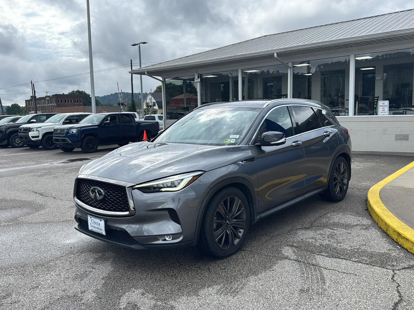 Gray (Graphite Shadow) 2020 INFINITI QX50 SUV / Crossover All-Wheel Drive Continuously Variable Transmission