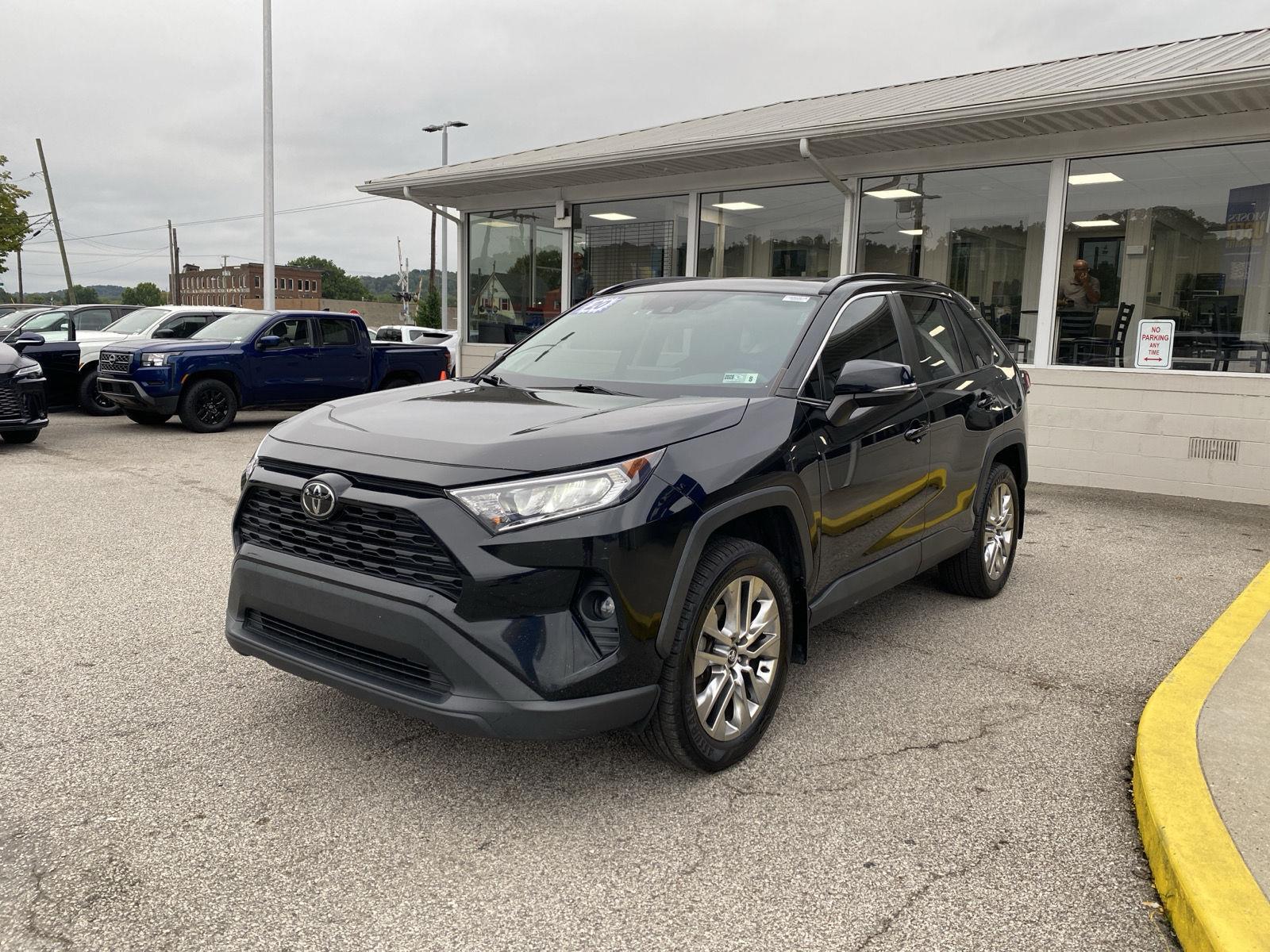 Midnight Black Metallic 2020 Toyota RAV4 SUV / Crossover All-Wheel Drive 8-Speed Automatic