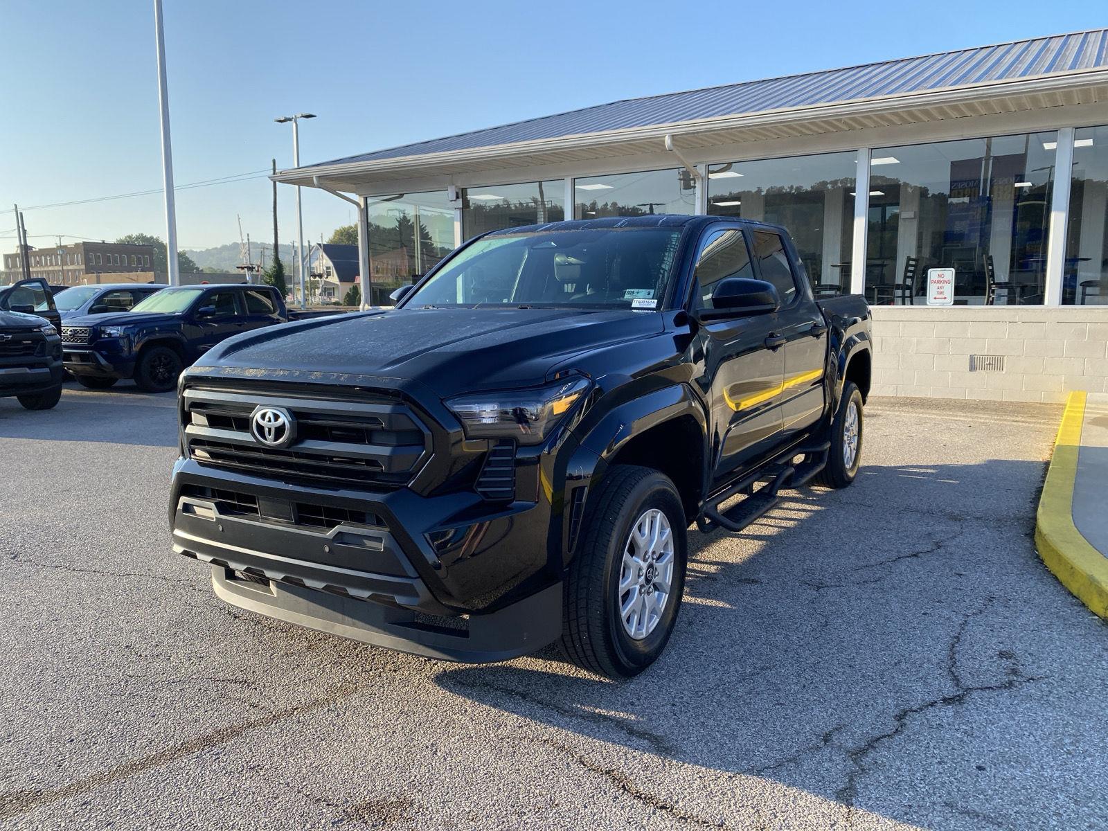 Black 2024 Toyota Tacoma Pickup Truck 4X2 8-Speed Automatic