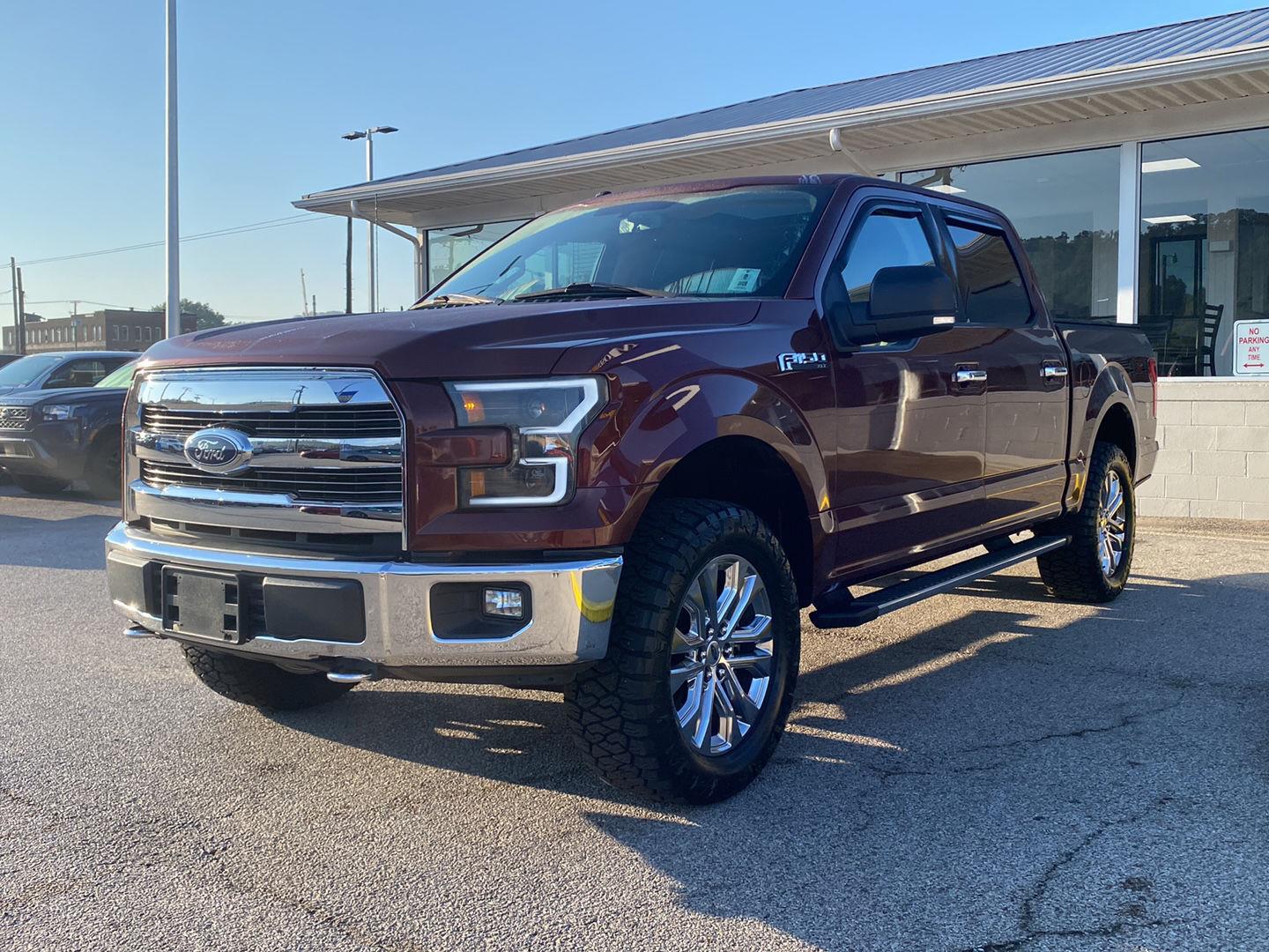 Bronze Fire 2017 Ford F-150 Pickup Truck Four-Wheel Drive 6-Speed Automatic