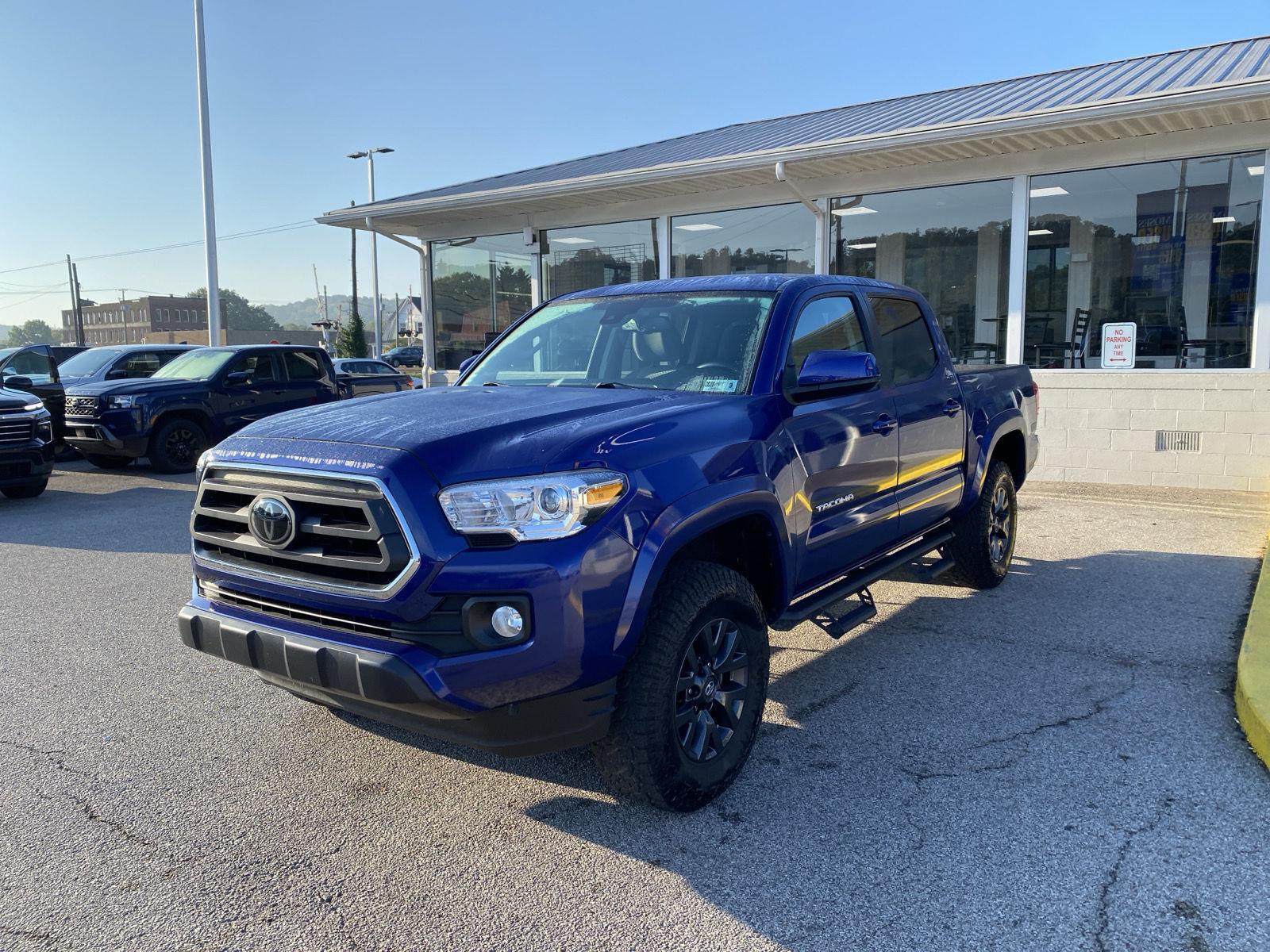 Blue Crush Metallic 2023 Toyota Tacoma Pickup Truck Four-Wheel Drive Automatic