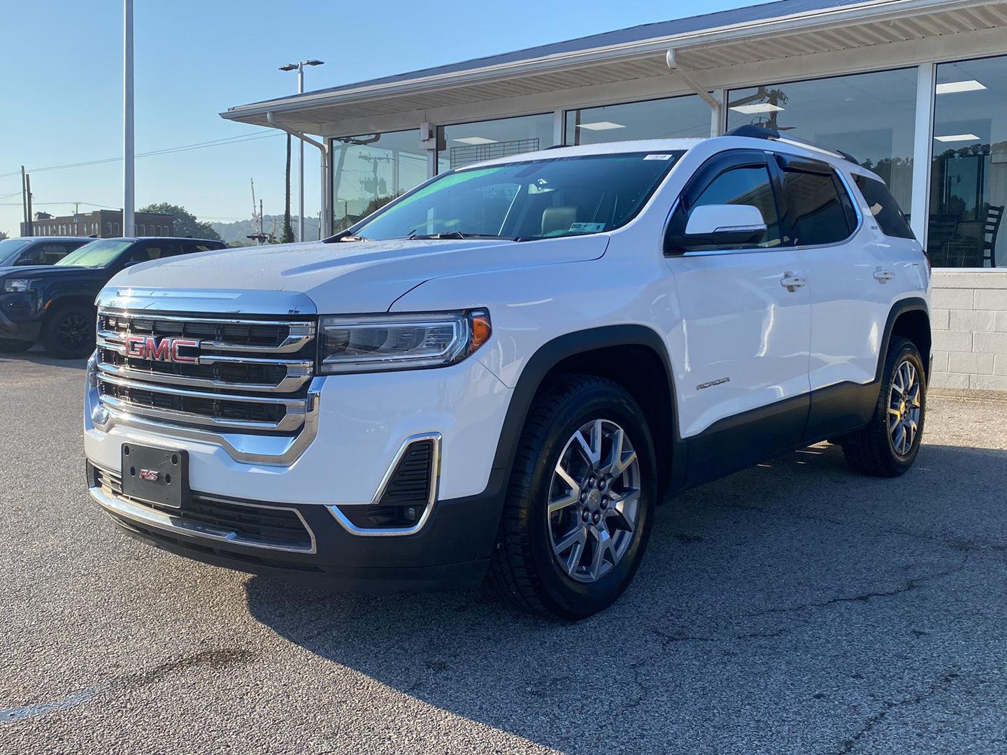 Summit White 2020 GMC Acadia SUV / Crossover Four-Wheel Drive 9-Speed Automatic