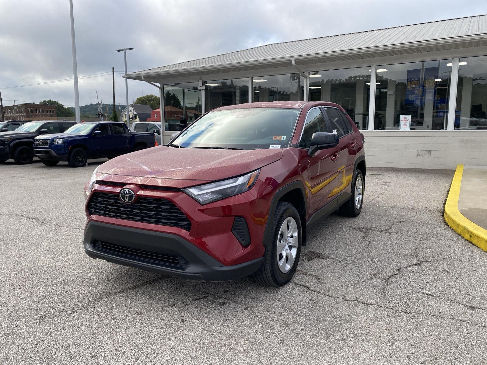 Red (Ruby Flare Pearl) 2025 Toyota RAV4 SUV / Crossover All-Wheel Drive Automatic