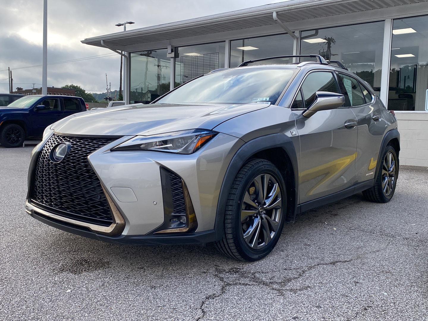 Atomic Silver 2020 Lexus UX Hybrid SUV / Crossover Continuously Variable Transmission