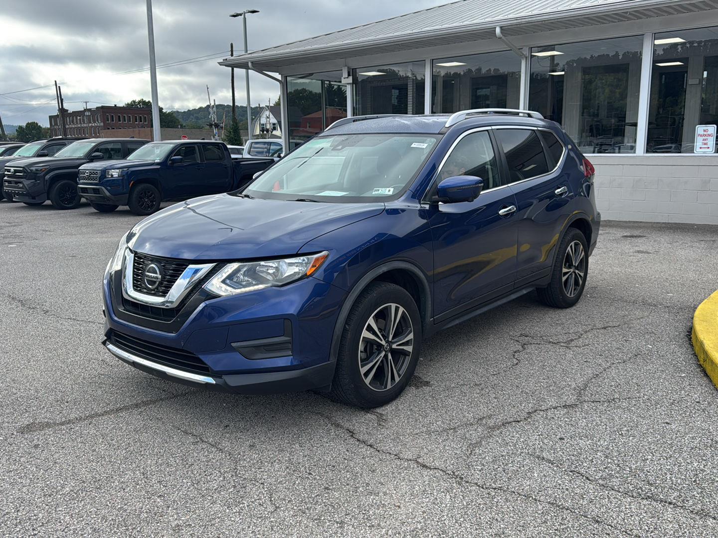 Caspian Blue Metallic 2019 Nissan Rogue SUV / Crossover All-Wheel Drive Continuously Variable Transmission